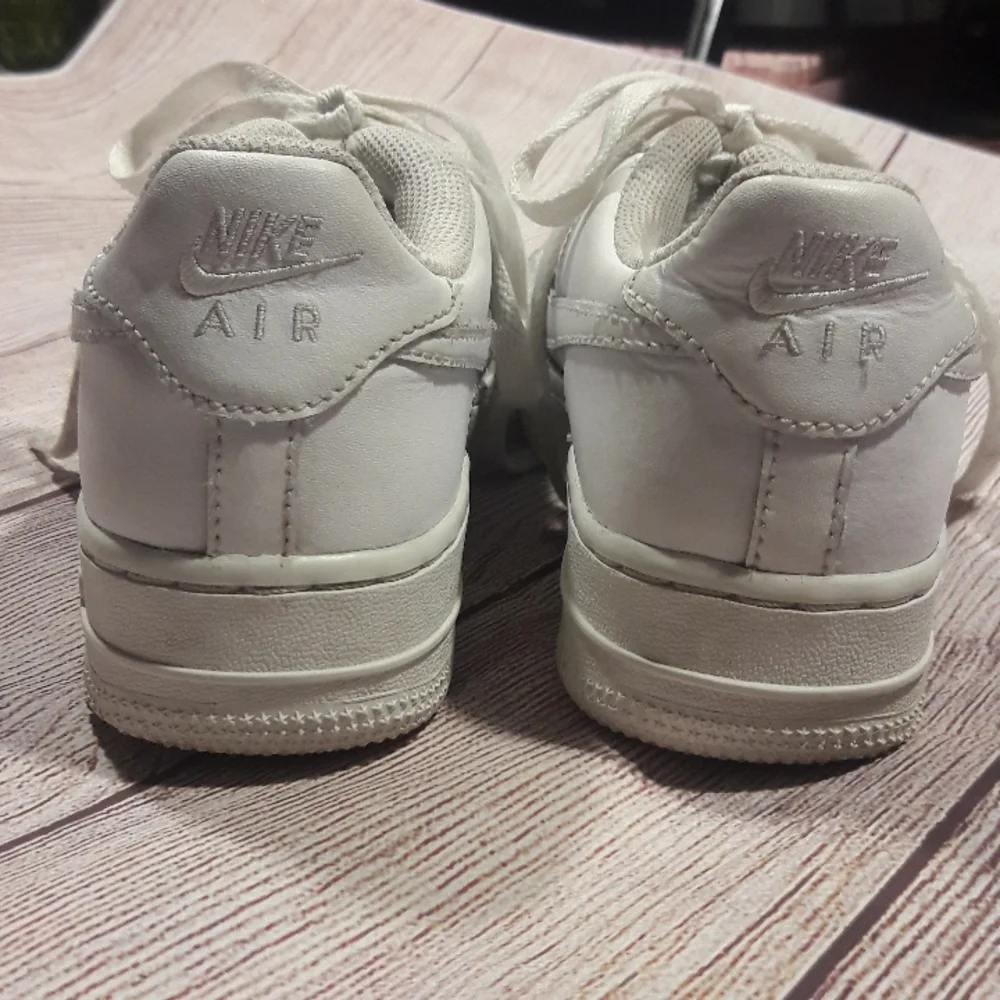 Nike AF1 white on white size 4y